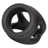 alpha ring by Calextotics Ballstretcher en silicone Alpha Dual 37 mm Noir